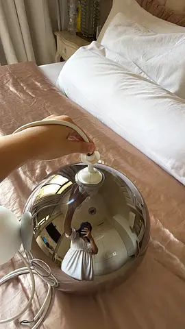 Ceiling Chrome Spherical Lamps— Modern Reflective Design