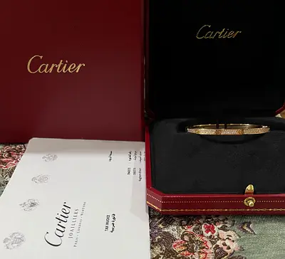 LOVE DE CARTIER BRACELET, SMALL MODEL , Diamond