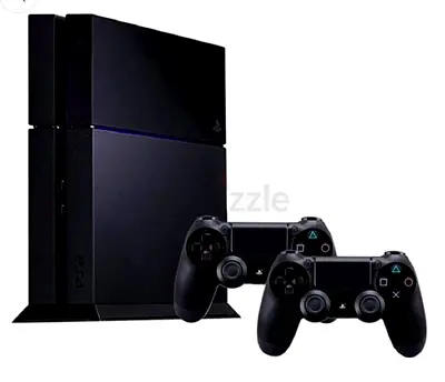 Sony Playstation 4 - 500 GB, PS4 (CUH-1000A B01) with 2 Controller