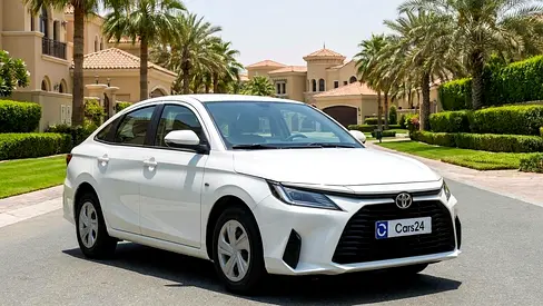 AED 607/month | 0 Downpayment | Free 1 Month Warranty | 30 Day Return | TOYOTA YARIS 2023