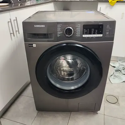 Samsung Front Load Washing Machine - 8kg, Dark Silver, Good Condition