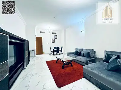 Two-bedroom apartment with a living room in a prime location in Ajman, Al Waha Towers. Two-bedroom apartment with a living room in a prime location i