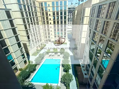 Brand new 1 bhk 2 Wachroom pool view for rent Al mamsha Sharjah