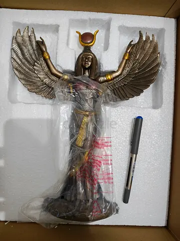 Egyptian goddess Isis decoration