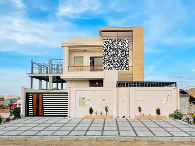 **فيلا للإيجار في منطقة الزاهية – عجمان**  ✨ تصميم مودرن – أول ساكن  * ارتداد أمام الفيلا يتسع لوقوف السيارات. * حوش واسع داخل الفيلا. * جلسة خارجية م