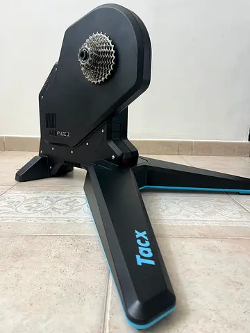 Garmin Tacx Flux 2 Smart Turbo Trainer + Shimano 105 11-Speed Cassette | Original Box
