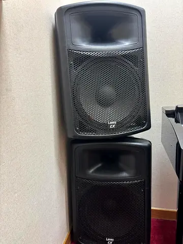 Pair of Laney CX15- A Professional PA Speakers – Good Working Condition