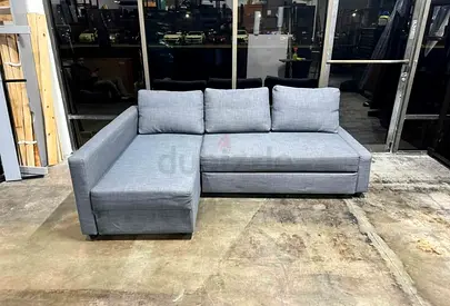 Modern Gray L-Shaped Sectional Sofa