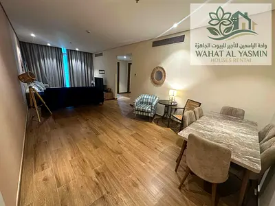 غرفتين و صاله / بلكونه / باركن و مسبح وجيم / التعاون / قريبه من دبي / الشارقه