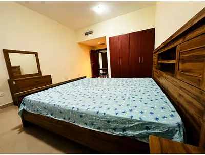 Fully furnished master room with attached washroom available for family in Al khail gate