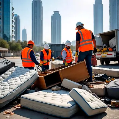 🚛 Dubai Waste Collection | Furniture, Removals Scrap, Cardboard, Gypsum Garden Waste