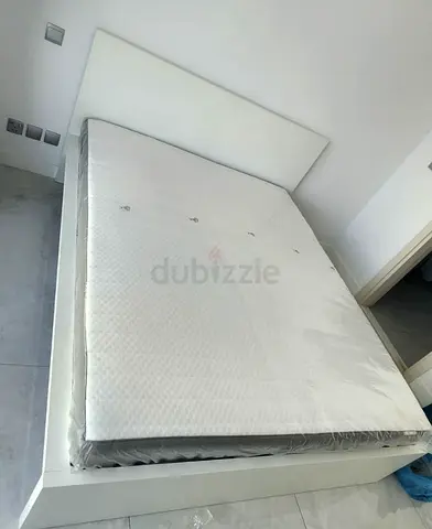 Ikea Queen size bed with mattress like new condition