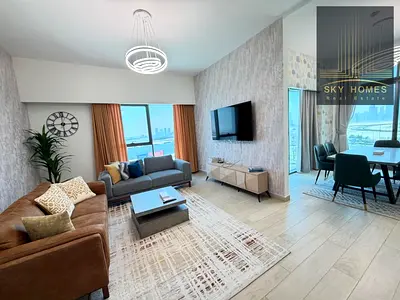 FULLY FURNISHED 2BHK APARTMENT WITH KITCHEN APPLIANCES AVAILABLE RENT 115K