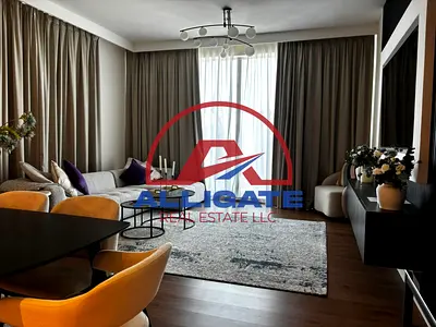 High-Floor 2BR | Furnished | Downtown & Sea View | Forte 1
