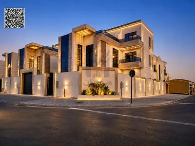 Luxury Villa for Sale in Ajman | 6 Master Bedrooms | Private Pool | Panoramic Lift | Al Helio 2