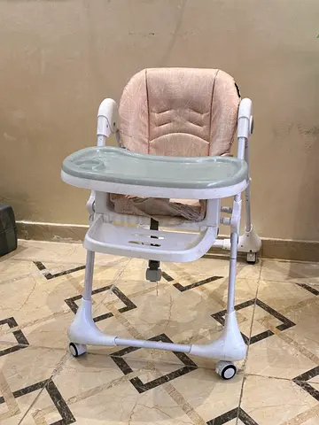 Juniors Baby High Chair with Adjustable Tray and Recline