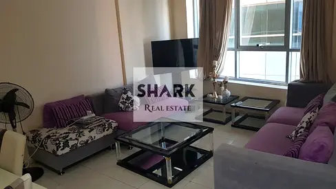 للبيع شقه غرفتين وصاله بابراج جاردن سيتى منطقه الجرف