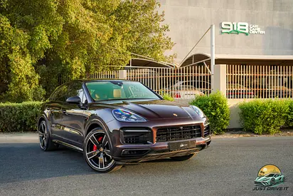 Porsche Cayenne GTS Coupe 2023 | Rare PTS Mahogany | Full Carbon | GCC
