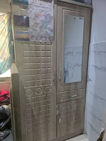 3-door Wardrobe with Mirror - Excellent Condition. Still New this is bigger than the standarr size