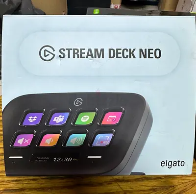 Elgato Stream Deck NEO -8-button Macro Controller (Boxed)