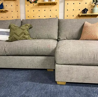 Pottery barn made in USA L shape sofa