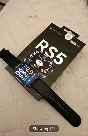 Haylou RS5 dual core smart watch. Just box opned with 2 straps