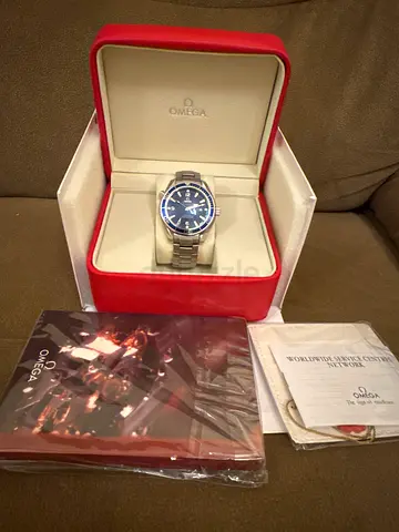 wristwatch with box