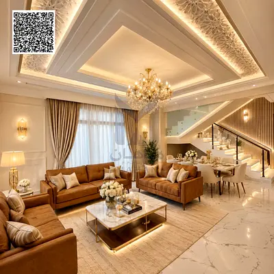 Luxury Fully Furnished Villa for Sale – Al Helio 2, Ajman Experience luxury living in this stunning 5-bedroom villa, offered fully furnished and complete with air conditioning. Designed with premium f