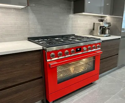 SMEG Latest Model 6-Burner Gas Cooker with Electric Oven – Premium Italian Design