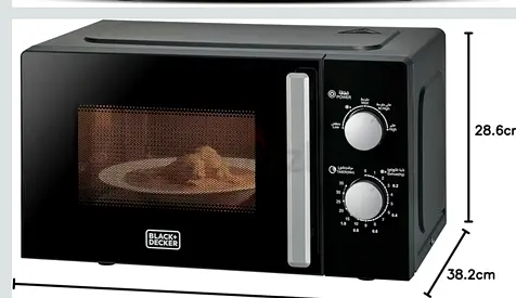 Black + Decker microwave