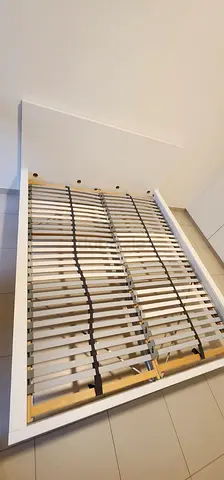 Ikea Queen size (160×200)Bed with mattress available in perfect condition