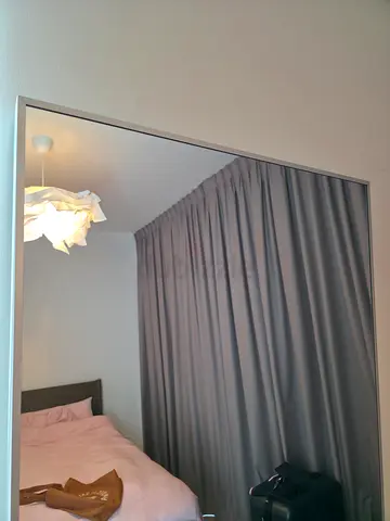 196×78 cm. Full-length Aluminium Framed Mirror — Top Seller, Good Condition
