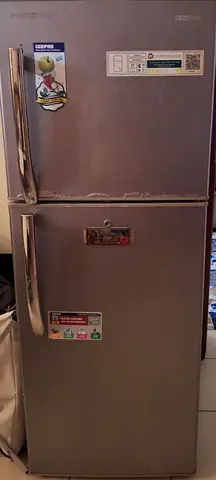 Used Geepas Double-Door Refrigerator - Good Working Condition