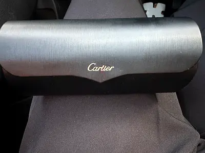 Cartier sunglasses hard case branded Cartier case super master