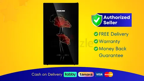Refrigerator Nikai 140L Single Door Refrigerator- Brand New | 1 Year Warranty | FREE Delivery