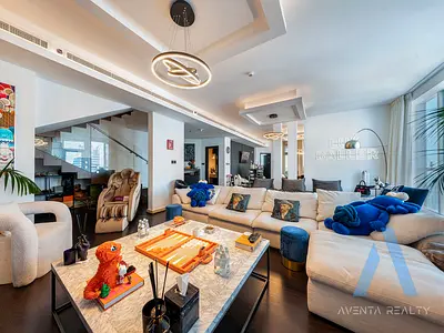 Penthouse Duplex | Fully Furnished | Palm Views