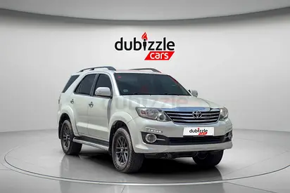 AED 3392/month | 2015 Toyota Fortuner | GCC Specs | Ref#490601
