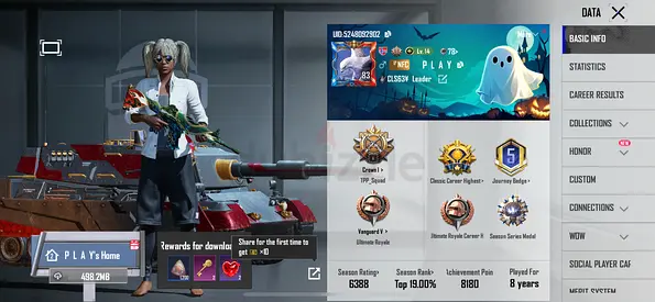 PUBG account for sale