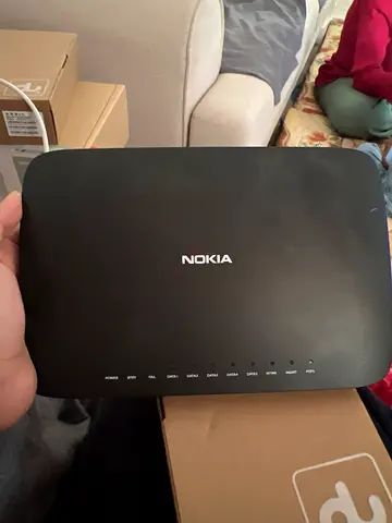 Nokia wireless router/modem optical terminal- good working condition