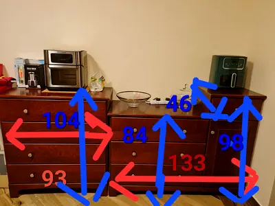 Drawer and cabinet sets (2 pieces)