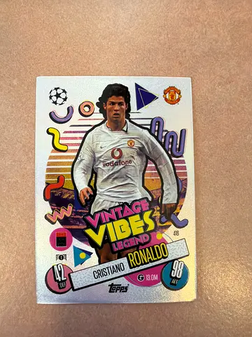 Vinatge Vibes Ronaldo