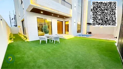 Modern 5BR villa with pool and roof ,Registration fees, super deluxe finishing, bank financing, fre
