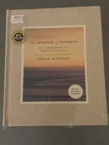 The Wisdom of Sundays by Oprah Winfrey (Hardcover) [Sealed and Unopened]
