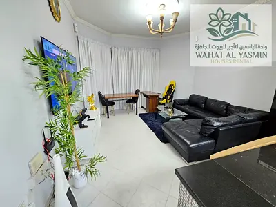 غرفه وصاله / مفروش فرش فندقى / مخطبخ مفتوح / مسبح و جيم / شامل فواتير / القصباء / الشارقه