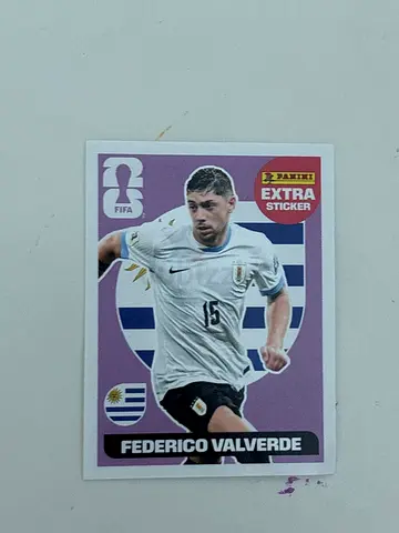 Federico Valverde Extra sticker panini