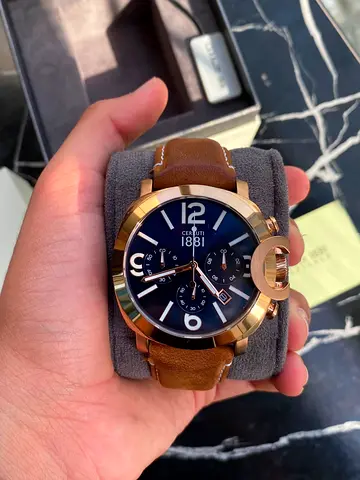 Black Aigner Watch