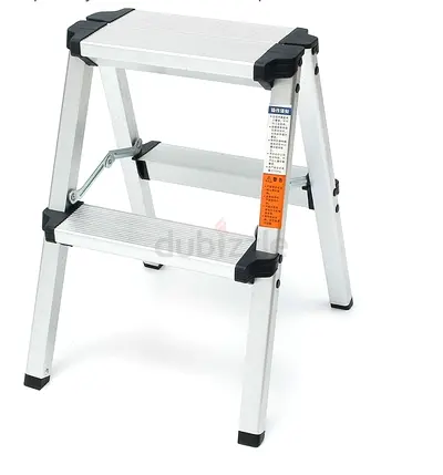 Lightweight Foldable Portable Ladder Ladder 150KG Folding Ladder Maximum Load 2 Step stool