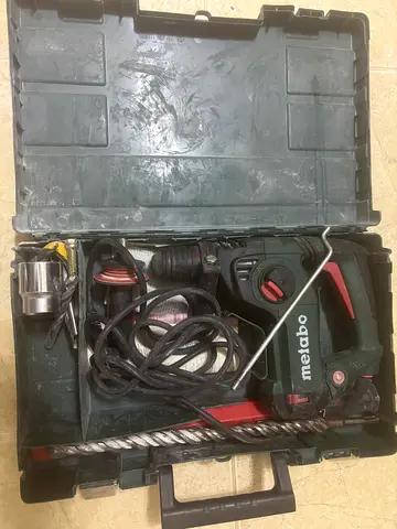 Metabo power tool kit in hard carrying case (used)