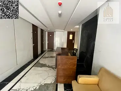 For sale: a residential-commercial building in Ajman Emirate, Al Jurf 2 area. The building is situated on a land area of 6,727 square feet and a built