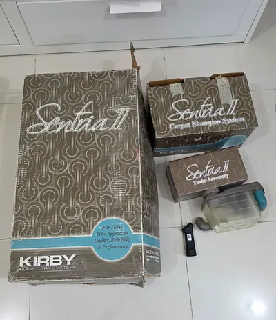 Kirby Vacuum Cleaner + Accessories in Original Boxes — Used, Excellent Condition